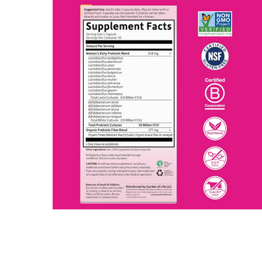 Dr. Formulated Probiotics Once Daily Women's Shelf-Stable
